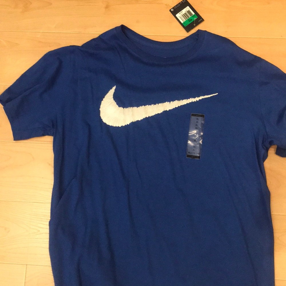 Nike royal blue white/ grey check XL
